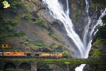 Dudhsagar Waterfalls in Goa