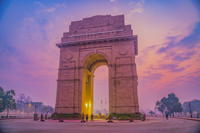 Golden Triangle 3 days tour India covering Delhi Agra Jaipur with India Gate view