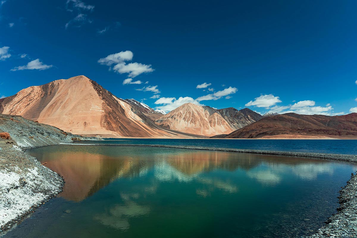 Golden Triangle with Leh Ladakh 6 days luxury tour covering mountains and Delhi Agra Jaipur